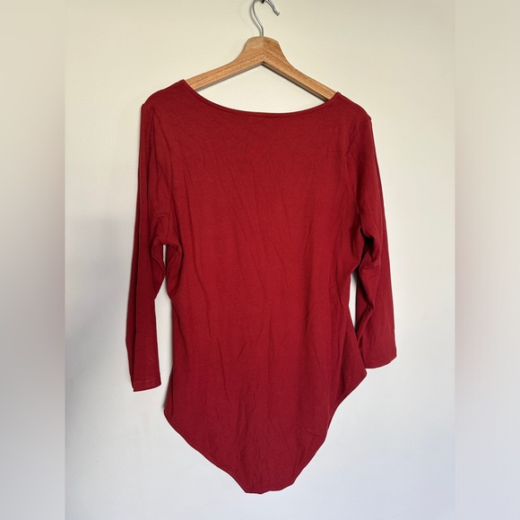 HEATHERLY MADISOL 3/4 SLEEVE BODY SUIT - Picture 4 of 6